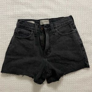 Universal Thread Black Jean Shorts Size 0